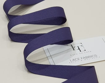 Lilac Grosgrain Ribbon Grosgrain Bows, Hair bow Supplies, by the yard, ribbon lilac, gift bow, hair ribbon, grosgrain trim ST1039