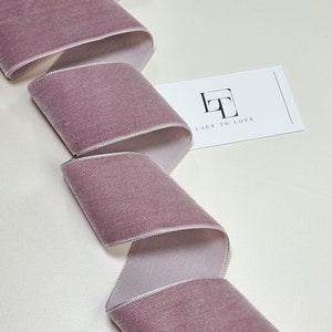 Paars fluwelen lint op maat gesneden, smal fluwelen lint, fluwelen stoffen lint cadeaustrik, haarlint fluweel, fluwelen rand ST1087