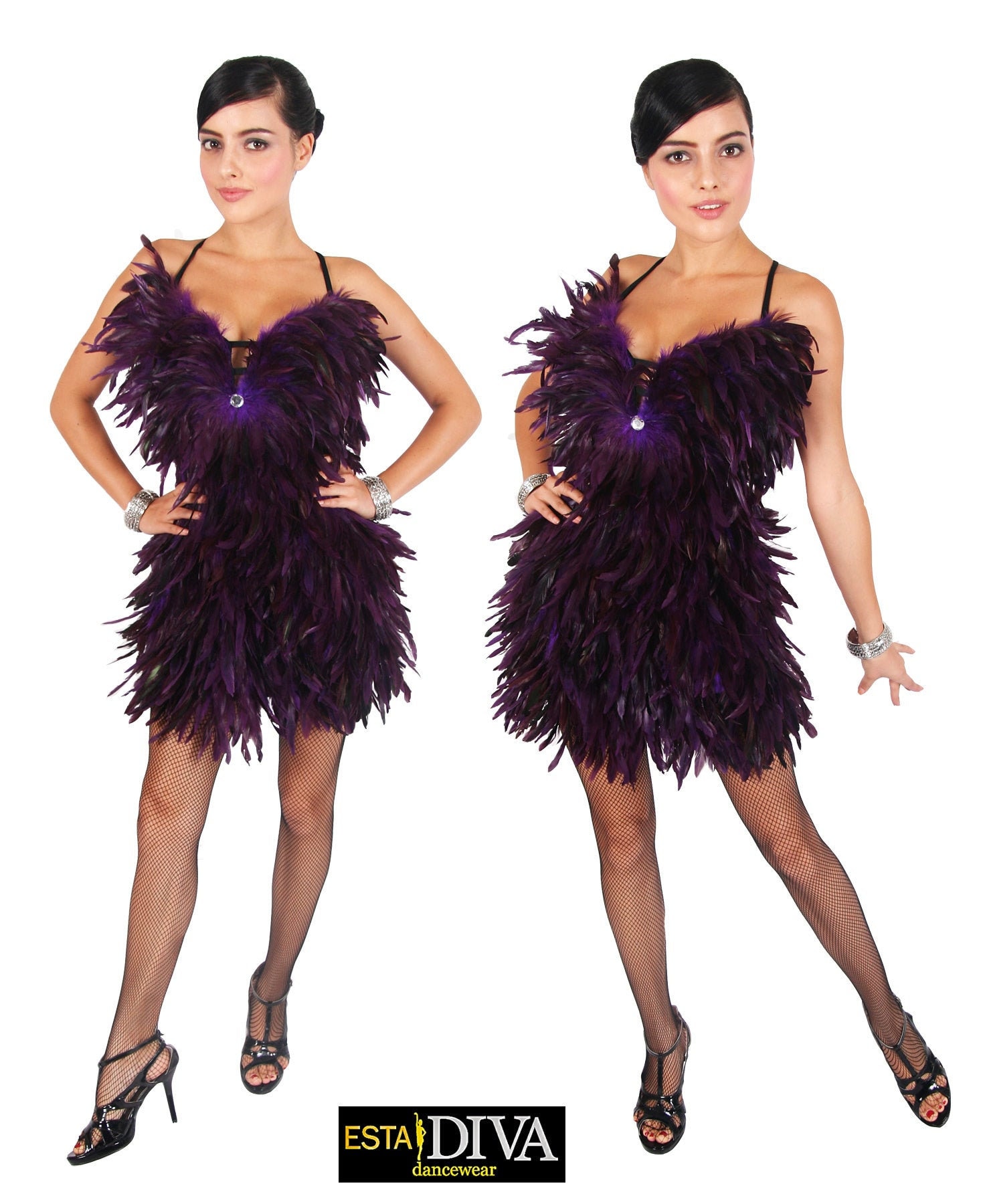 Hollow Meget sur Gå forud Latin Feather Dress Pluma La Diva Rio Carnival Vegas Showgirl | Etsy
