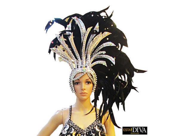 Feather Headdress Pluma Show Diva 