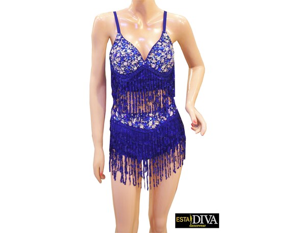 fringe dance dress