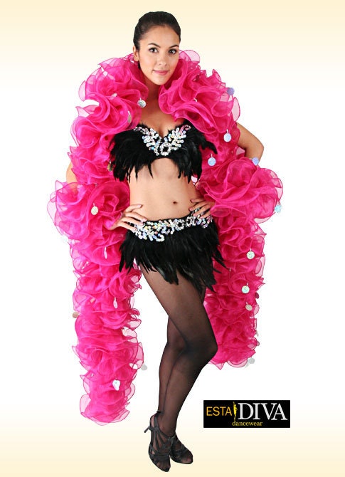 Ruffle Boas for Showgirls, Dancers, Drag Queens, Cabaret & More