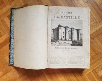 Livre ancien Histoire de labastione