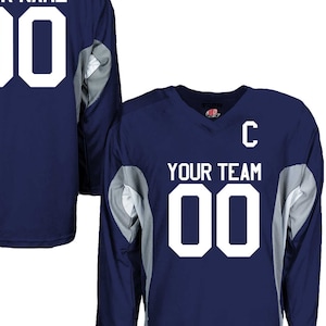 No Minimum Hockey Jerseys Etsy