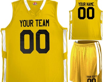  Custom Basketball Jersey for Men Women Adult Youth Print Name  Number Personalized Team Uniform Colorful Athletic Sports Sets : Clothing,  Shoes & Jewelry