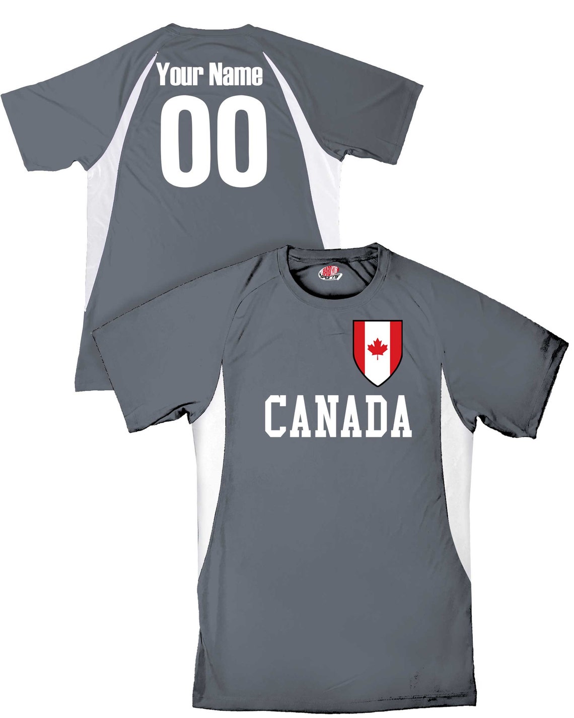 Custom Canada Soccer Jersey Personalized With Your Names and Etsy