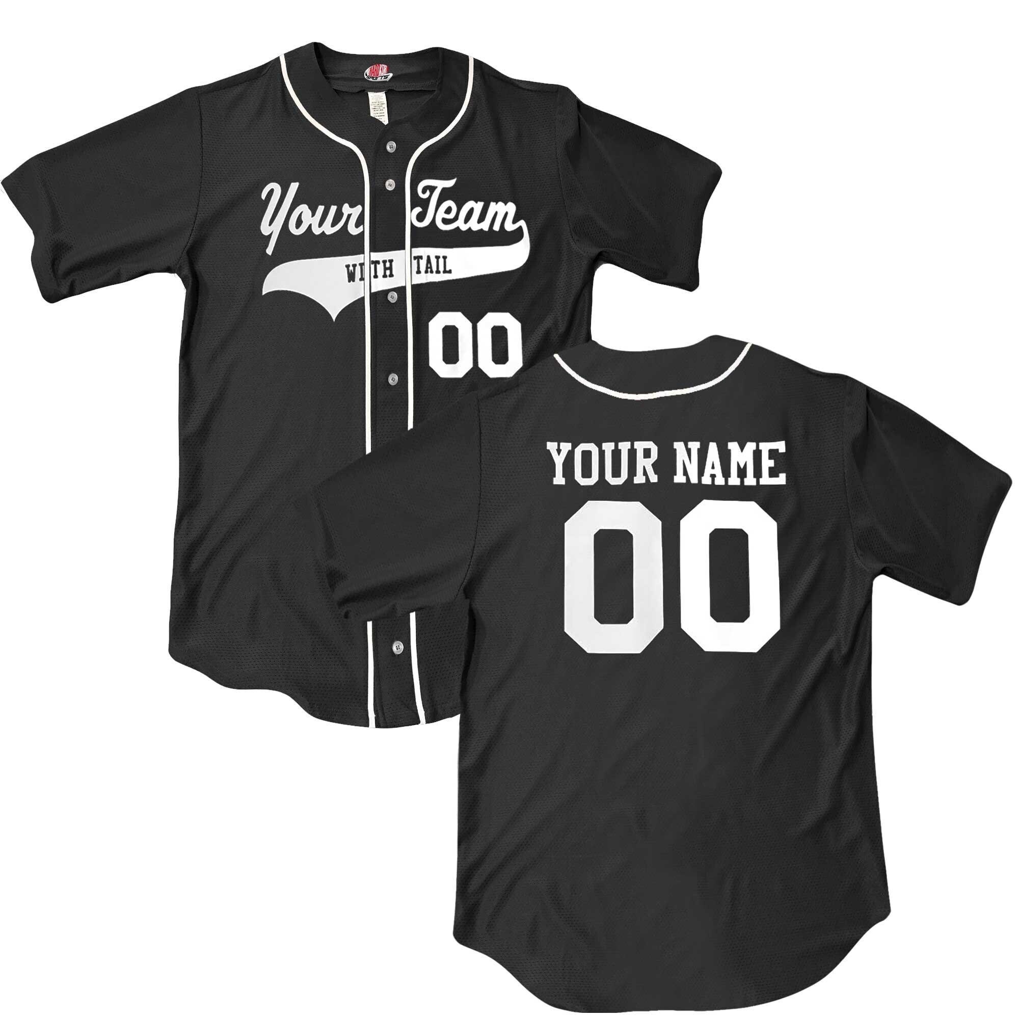 Etsy custom sales baseball jersey