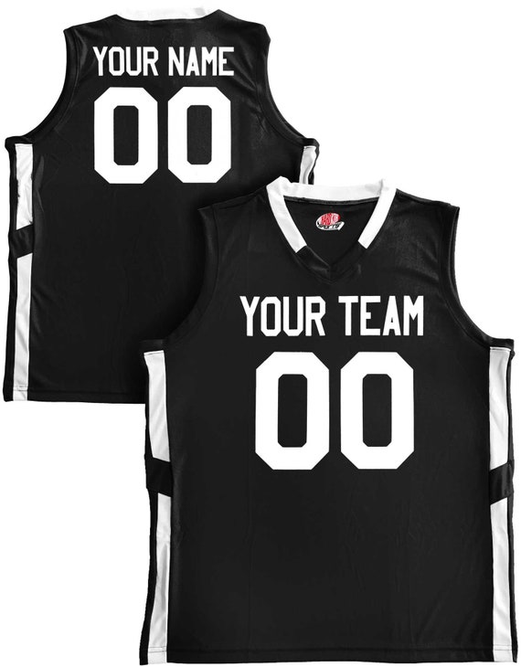 Custom Black White-Gray Round Neck Sublimation Basketball Suit