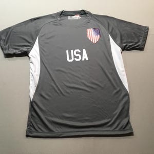 USA Soccer Jersey Customized in Lightweight Mesh with Personalized Player Name and Number Print image 8