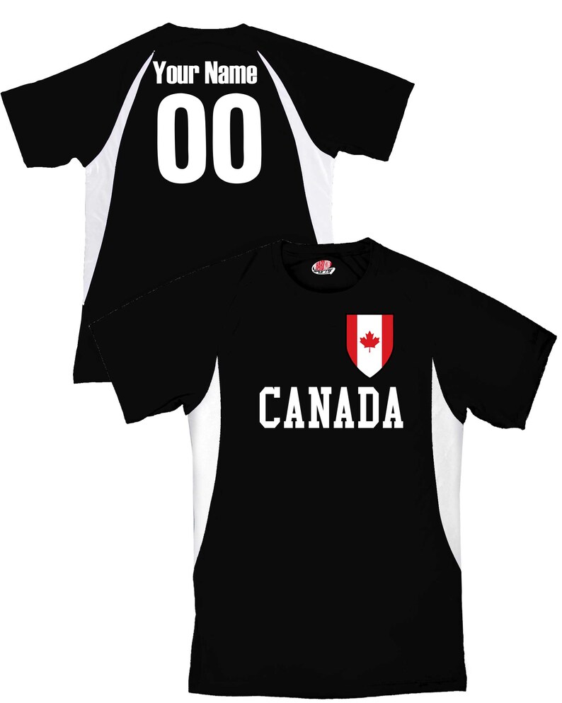 Custom Canada Soccer Jersey Personalized With Your Names and Etsy