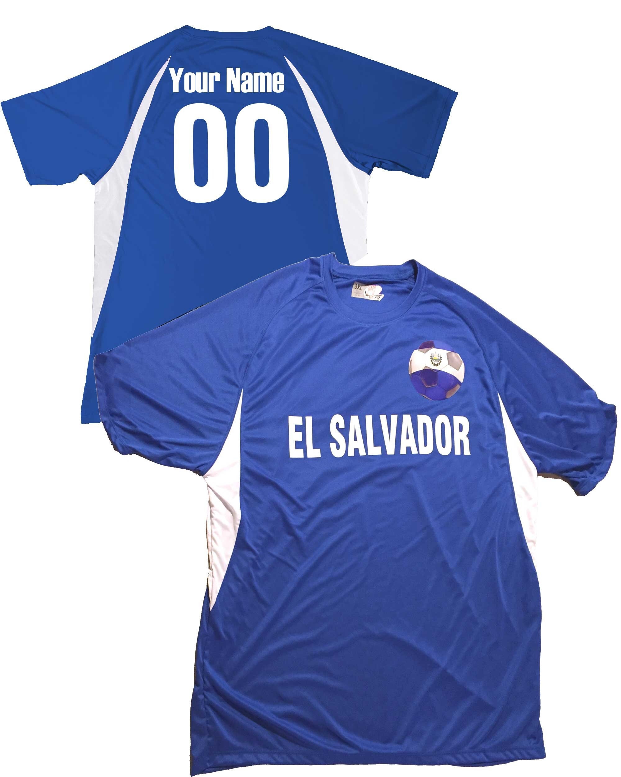 El Salvador Soccer El Shield Design - Etsy België