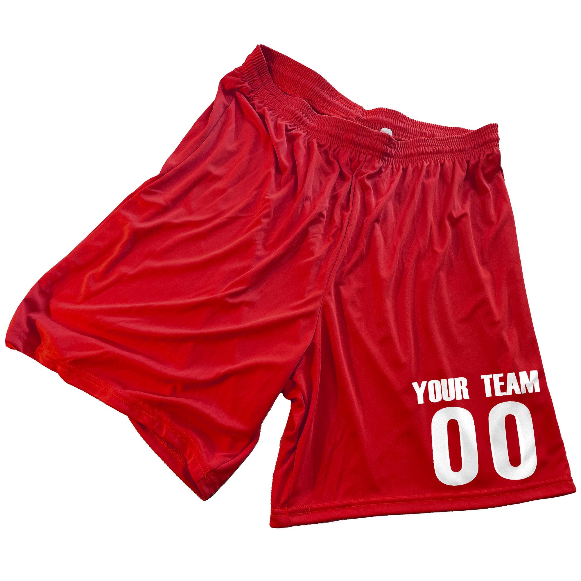 Custom Soccer Shorts, Cooling Performance, Printed With Authentic