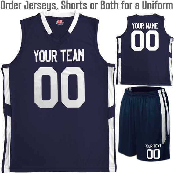 basketball jersey navy blue