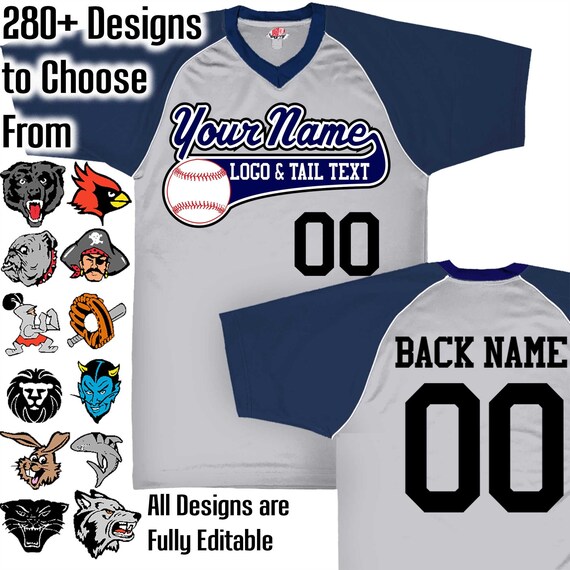 Customizable Baseball Jersey 