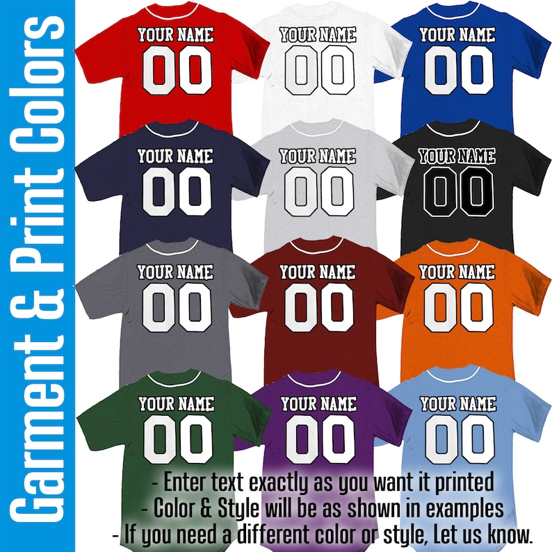 Choose from 12 different colors, customized with 2 color printing