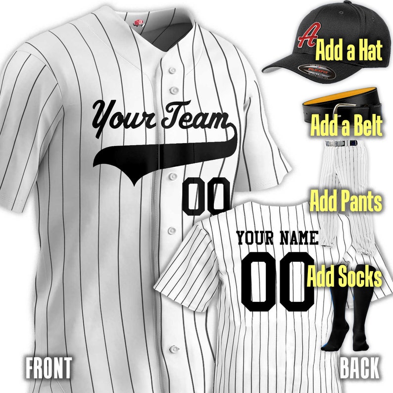 baseball personalized jersey