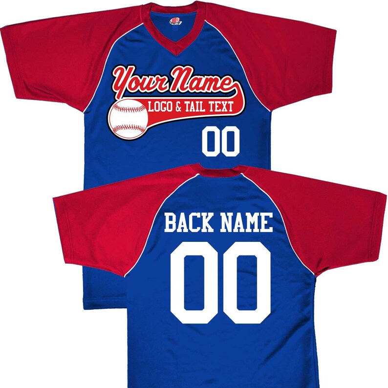 personalized baseball jerseys