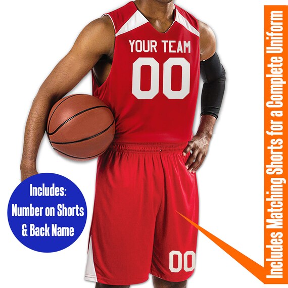 custom basketball jerseys and shorts