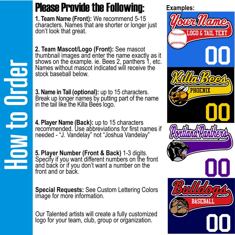 White Royal Blue and White Custom Baseball Jersey With Your Etsy