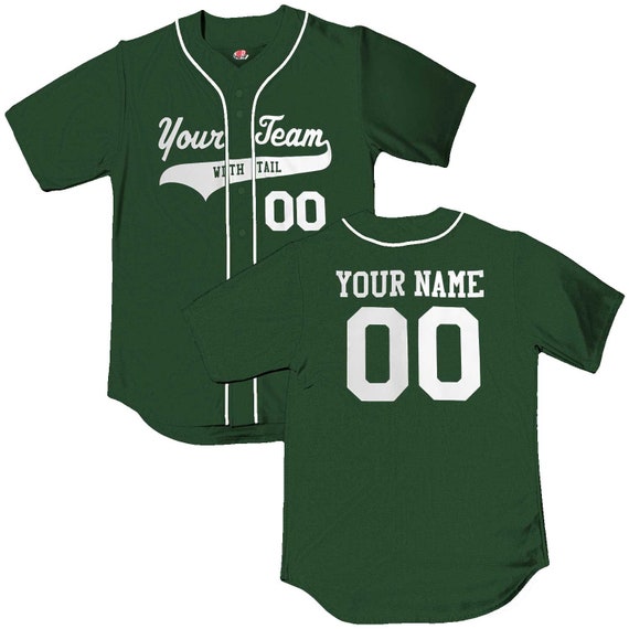 etsy custom baseball jersey