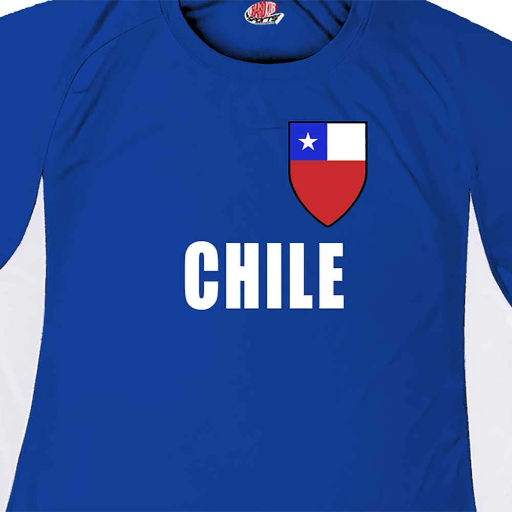 Soccer Jersey Chilean Shield Design Customized Your - Etsy