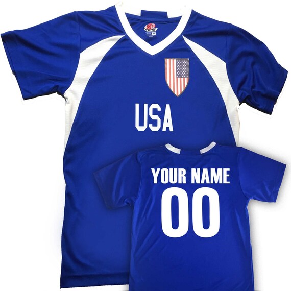 usmnt custom jersey