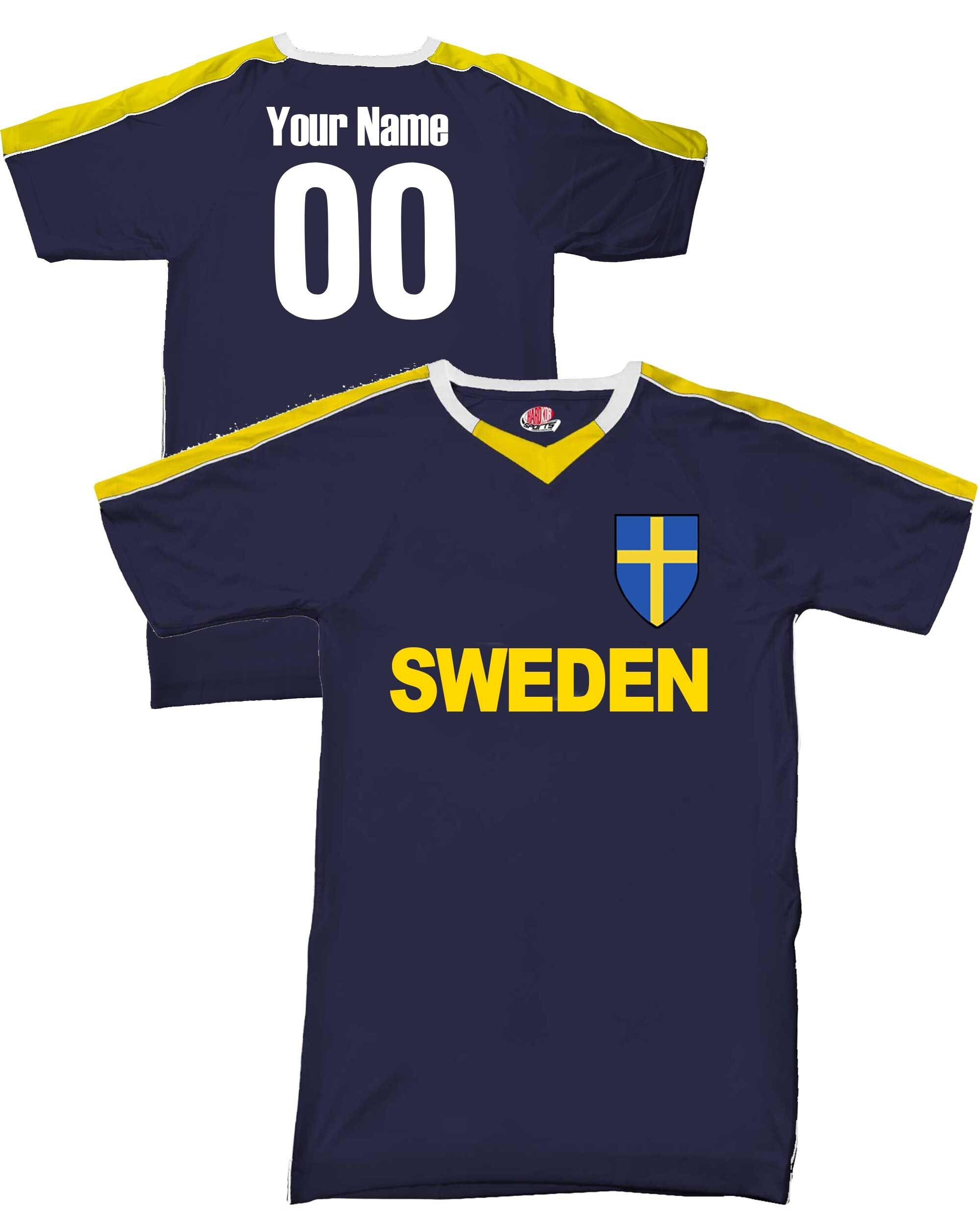 National Football Shirt Of The Sweden National Team Set Of