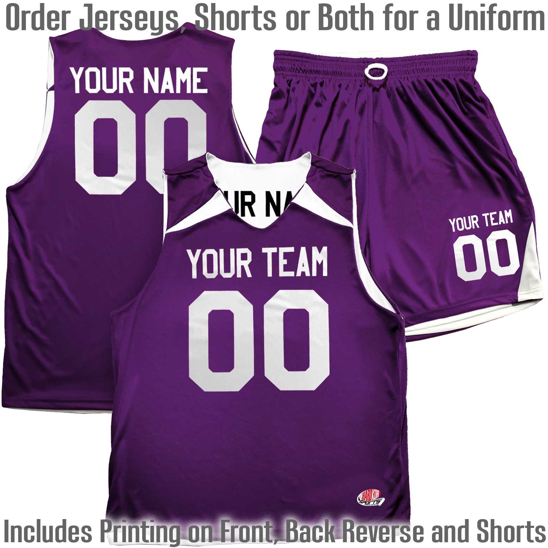 Custom NBA Basketball Jerseys with Matching Shorts – Design Adult or Youth  Reversible NBA Jerseys Online with No Minimums