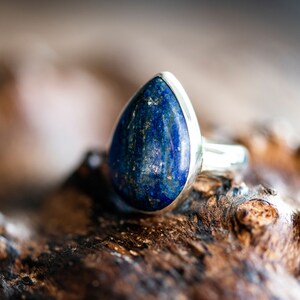Sterling Silver Lapis Ring