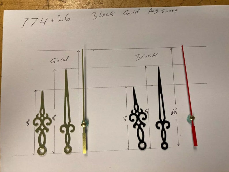 DIY clock movements are available in four shaft lengths: 13 mm, 16.5 mm, 20 mm, and 28 mm. They are excellent for crafting and repair work. hands and hardware included.