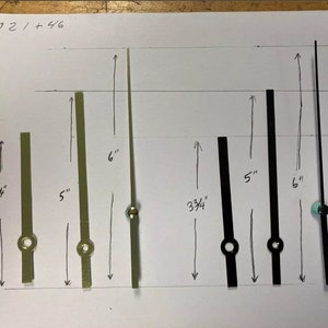 DIY clock movements are available in four shaft lengths: 13 mm, 16.5 mm, 20 mm, and 28 mm. They are excellent for crafting and repair work. hands and hardware included.