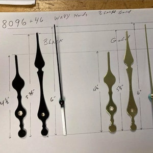 DIY clock movements are available in four shaft lengths: 13 mm, 16.5 mm, 20 mm, and 28 mm. They are excellent for crafting and repair work. hands and hardware included.
