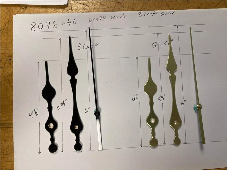 DIY clock movements are available in four shaft lengths: 13 mm, 16.5 mm, 20 mm, and 28 mm. They are excellent for crafting and repair work. hands and hardware included.