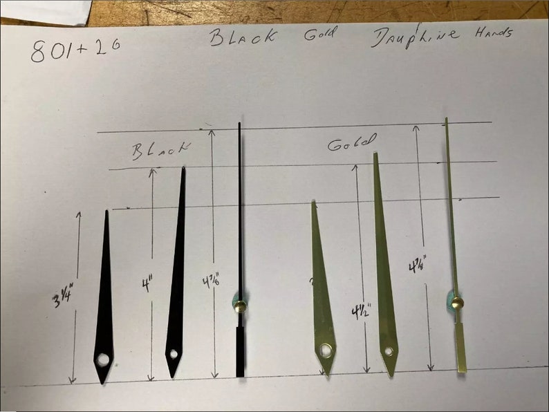 DIY clock movements are available in four shaft lengths: 13 mm, 16.5 mm, 20 mm, and 28 mm. They are excellent for crafting and repair work. hands and hardware included.