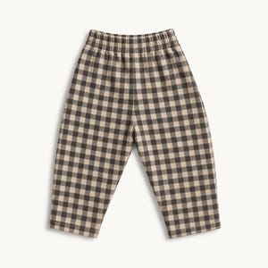 Schnittmuster für weite Hosen mit ausgestelltem Bein für Babys, Kleinkinder und Kinder: Weite, geschwungene Hose mit elastischem Bund und Taschen (0 Monate bis 14 Jahre)