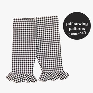 Baby & Kids Shorts Sewing Pattern: Newborn to 14 Years (PDF Pattern)