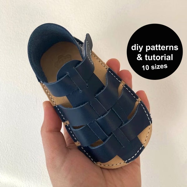 Patrones de zapatitos de bebé para rematar un outfit veraniego de bebé. ¡Obtén estos patrones de patucos de bebé, imprime los patrones de costura de zapatos de bebé y comienza hoy!