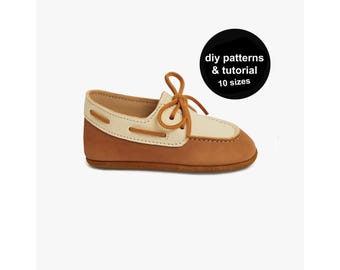 Baby Booties Sewing Pattern (PDF): DIY Baby Shoes & Soft Boots for Handmade Outfits