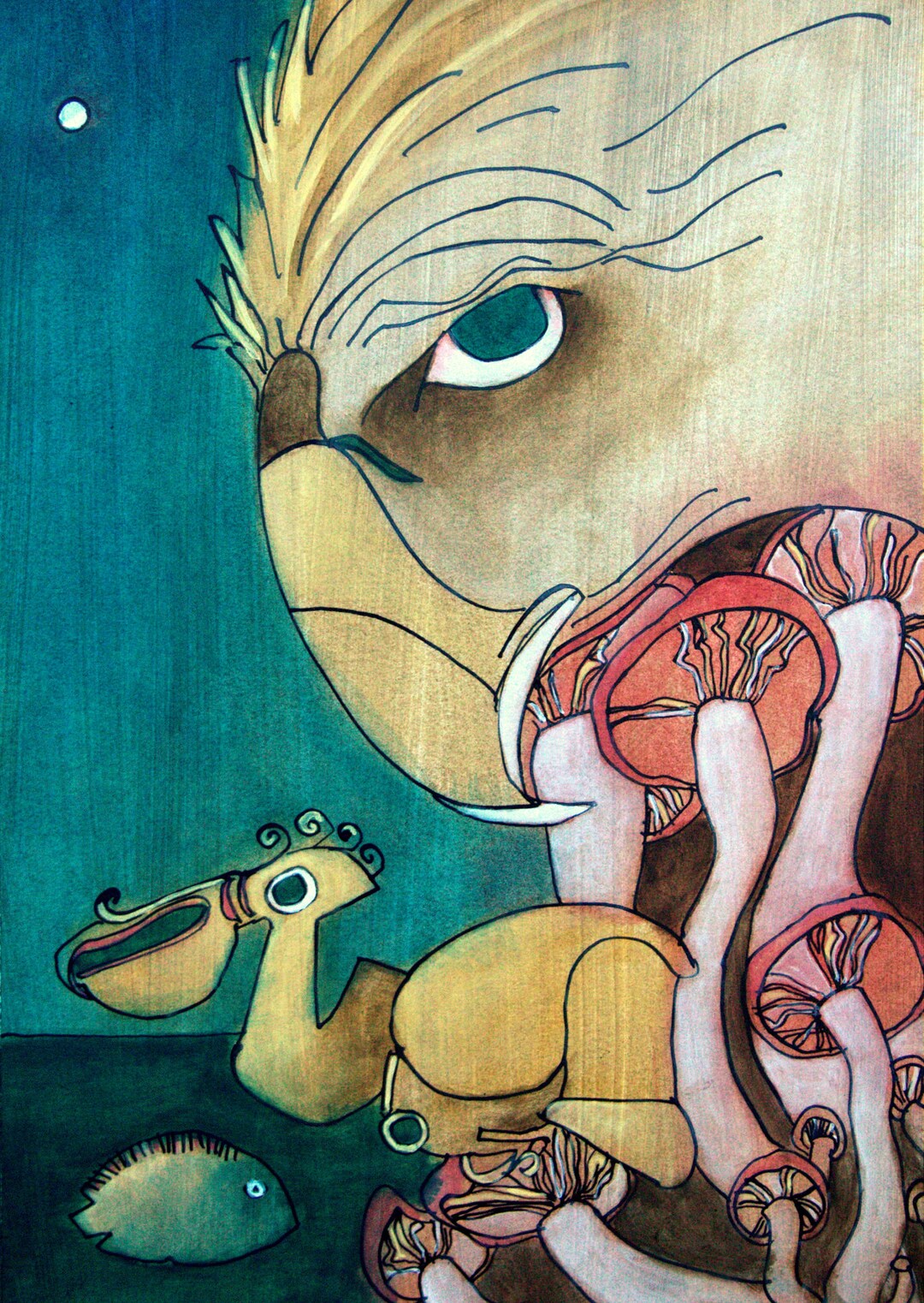 Hawk Warning greeting Card - Etsy