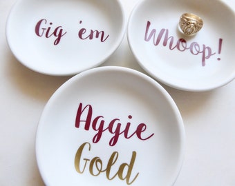 Aggie Gold, Aggie Ring Day Gift, Gig 'em Aggies, Aggie Spirit, Texas Aggie, Texas A&M Ring Day, TAMU Grad, Aggie Grad, 12th Man Aggie