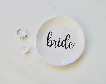 Bride Ring Dish, Engagement Ring Dish, Engagement Gift, Ring Dish, Bride Ring Dish, Just Engaged, Wedding Gift, Bridal Gift, Engaged
