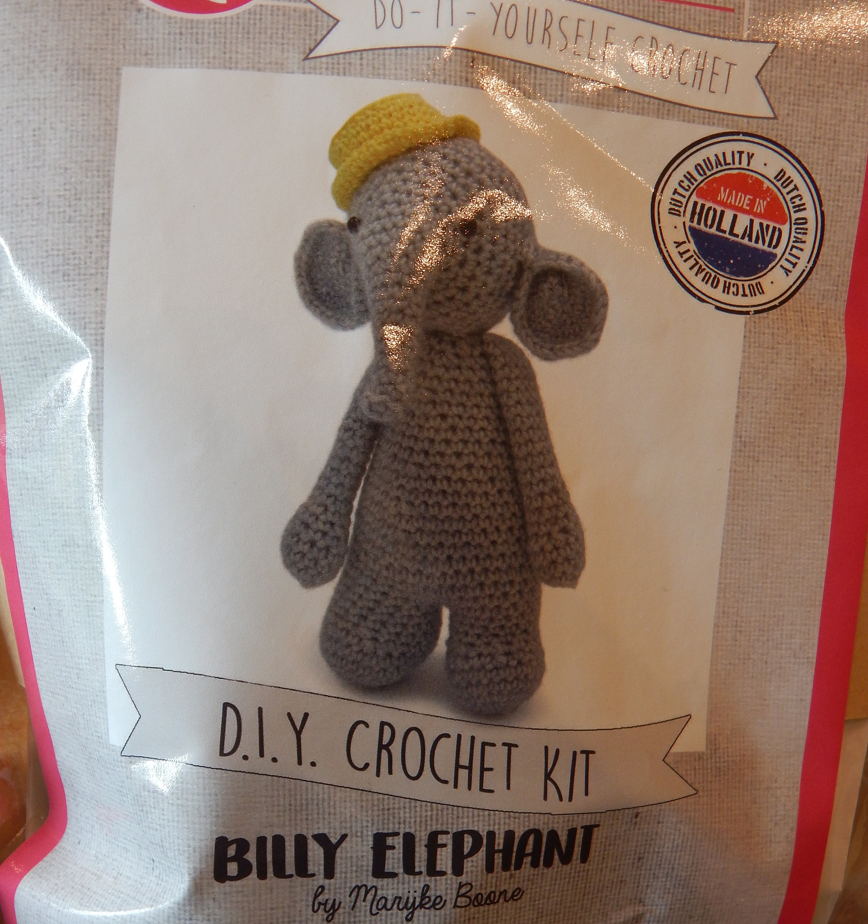 Kit crochet Hardicraft - doudou éléphant - 3B COM