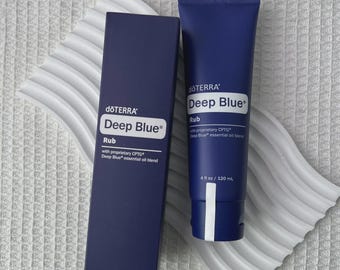 doTERRA Deep Blue Rub 4 oz (120 mL) Soothing Cream - Blue