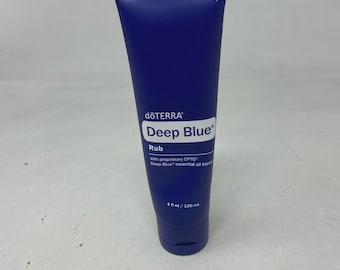 doTERRA Deep Blue Rub 4 oz (120 mL) Soothing Cream - Blue