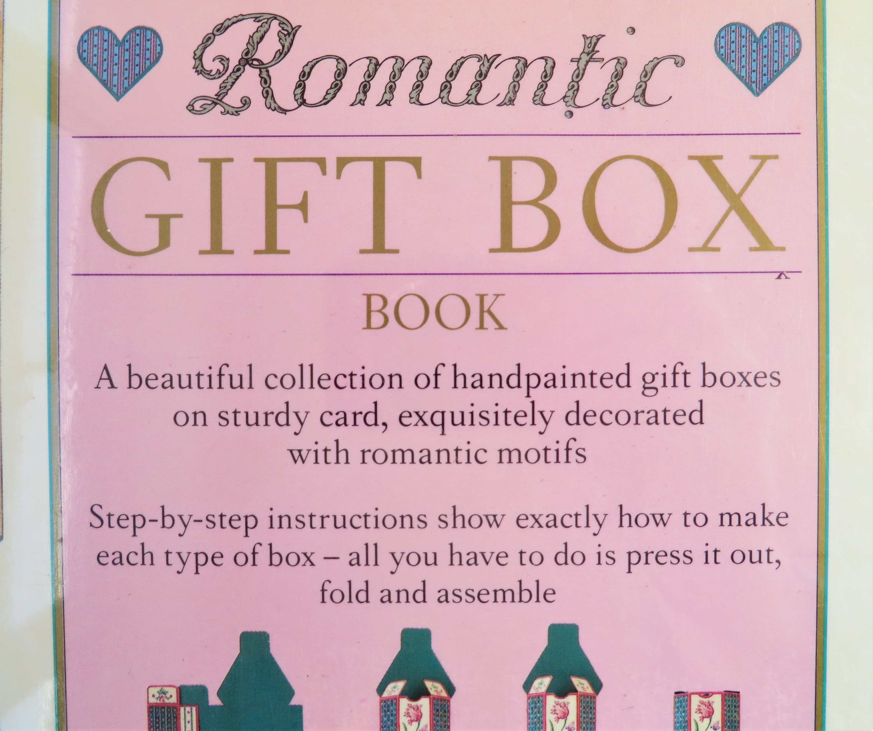 Unopened the Romantic Gift Box Book Press Out and Etsy UK