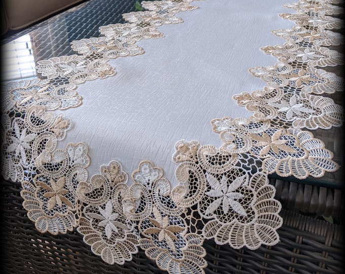 Doilies Dresser Scarfs Table Toppers Accent Linens. by Doilies2Go