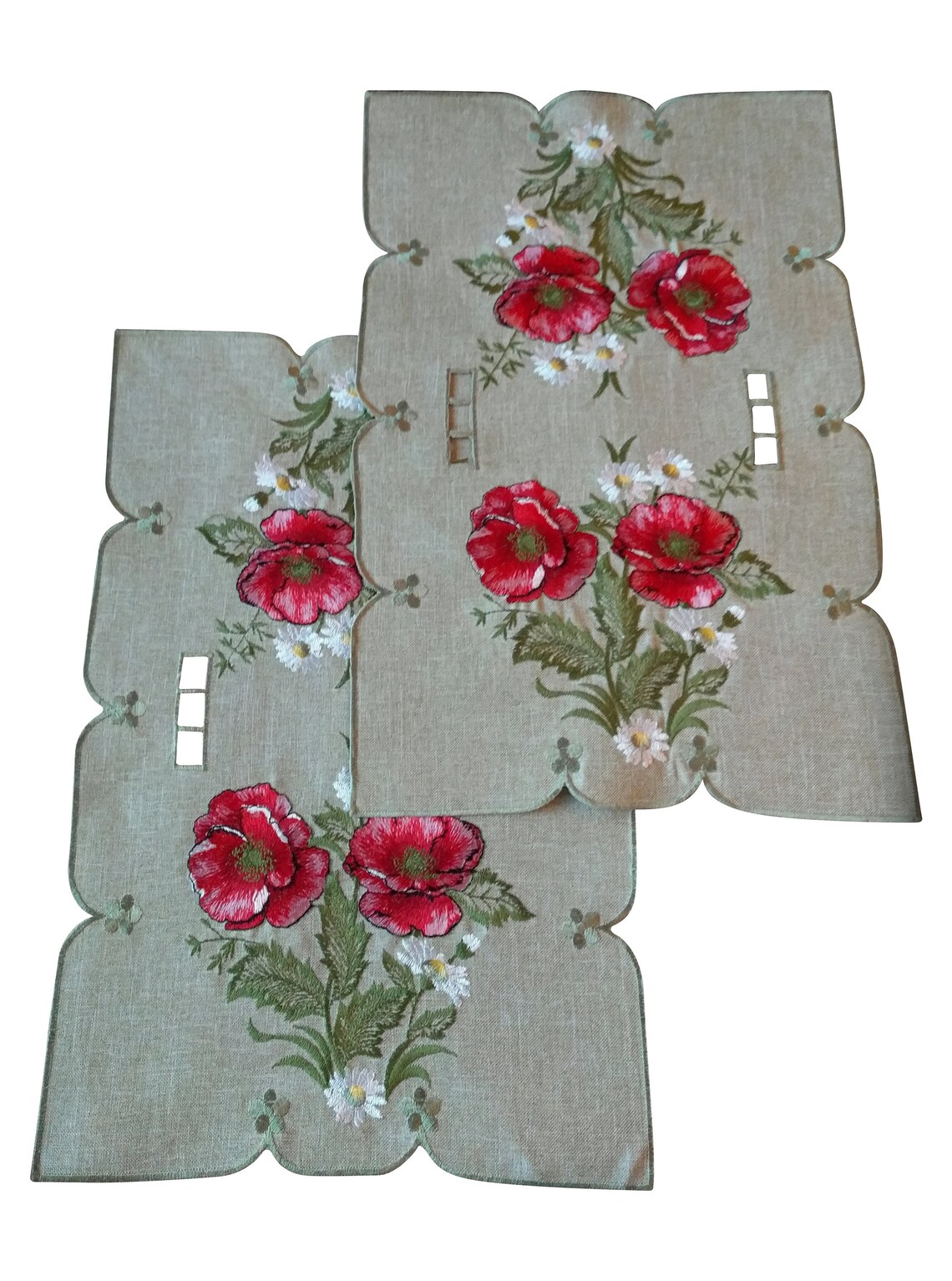 17 x 11 Place Mat End Table Doilies Dresser Scarf Etsy España