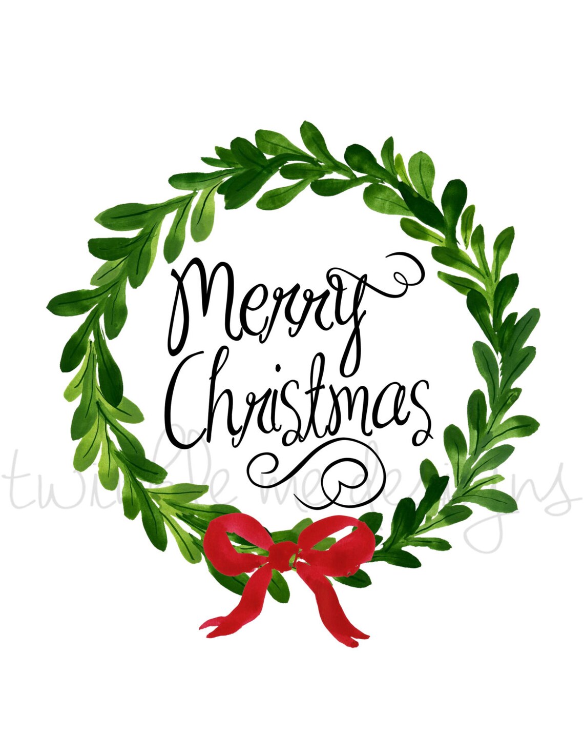 Christmas printable decoration Merry Christmas Christmas | Etsy