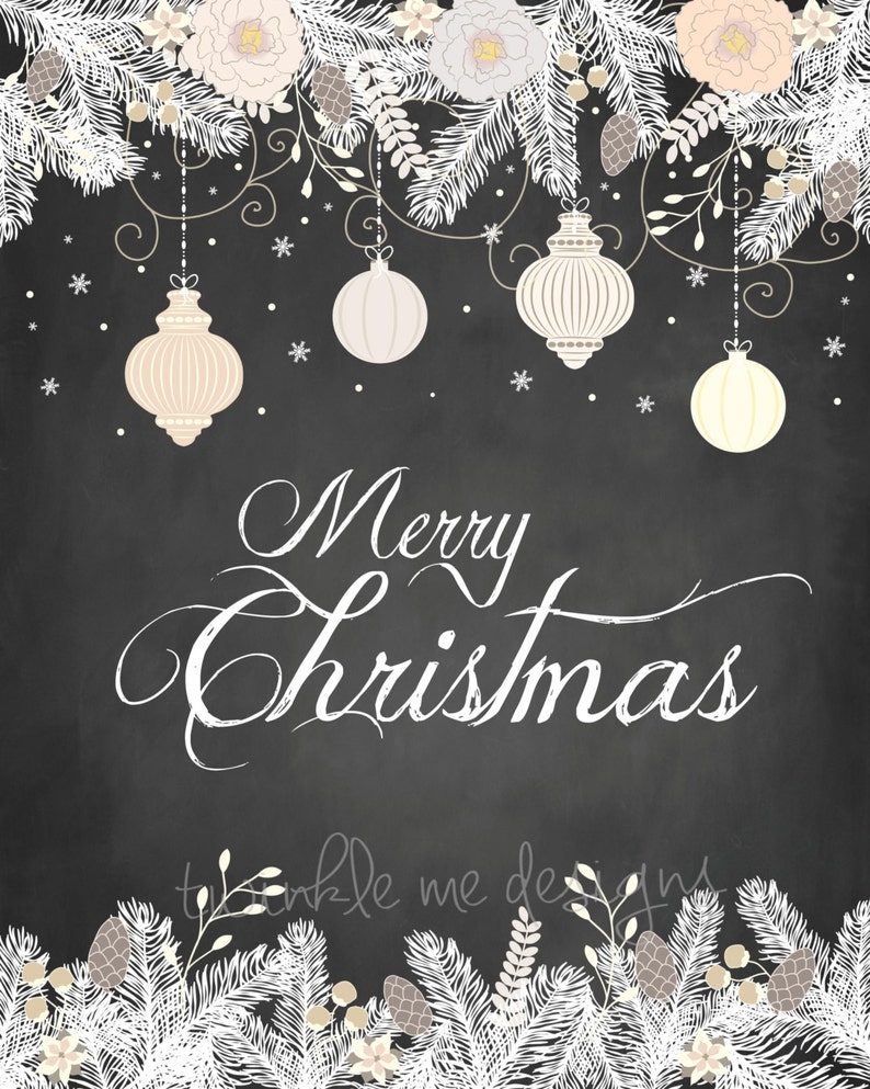 Christmas Printables Merry Christmas Prints Chalk Printable Etsy Christmas Printables Merry Christmas Prints Chalk Printable Etsy