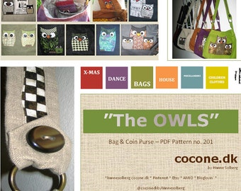 Owl Coin Purse Pdf Etsy